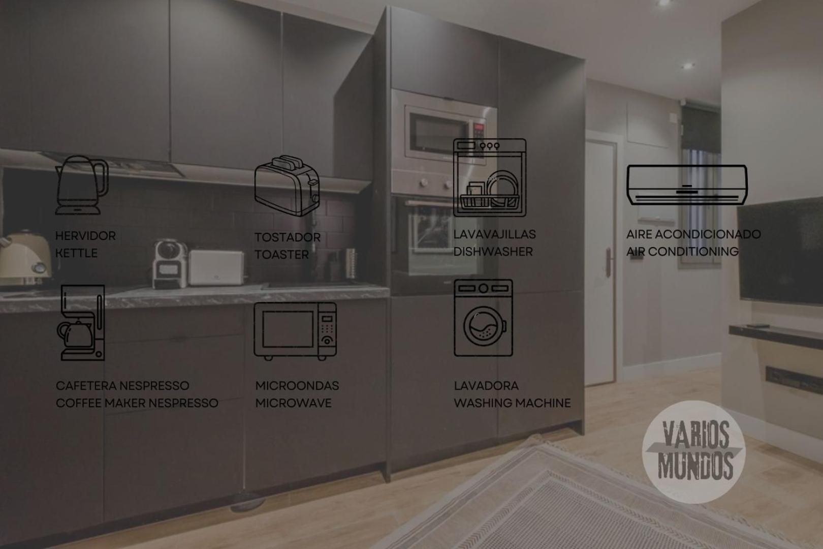 Urban And Central Apt 5Pax En Calle Silva-Gran Via E2 Мадрид Екстер'єр фото